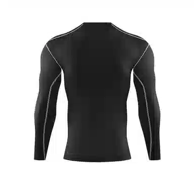 夏季运动时尚紧身透气长袖多功能打底衫健身衣 男款