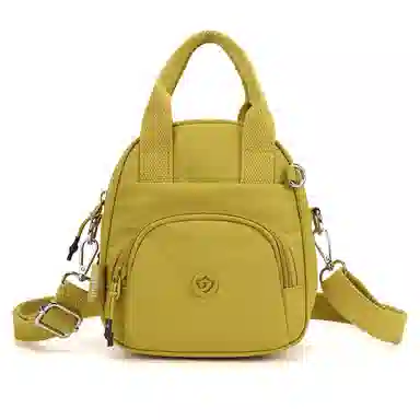 捷朗仕 设计感时尚通勤 尼龙 单肩手提包 小号 女款 多色