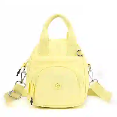 捷朗仕 设计感时尚通勤 尼龙 单肩手提包 小号 女款 多色