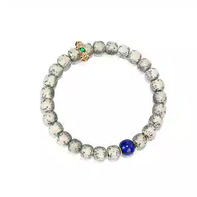 钰澜文玩 青花搭配 星月菩提 手串 男女同款情侣款