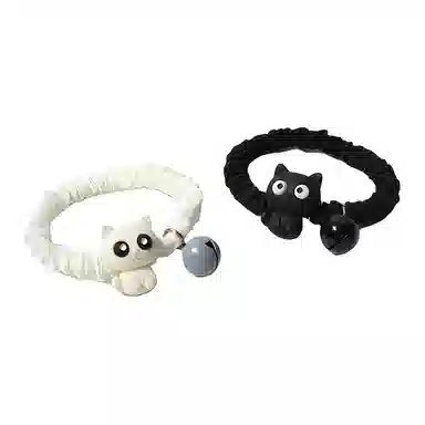 希铃 个性小猫 亚克力 发圈 女款