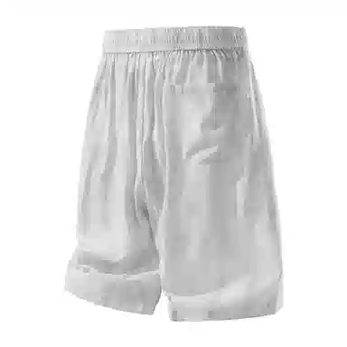 北极绒 美式复古轻薄宽松直筒透气运动五分裤休闲短裤 男款