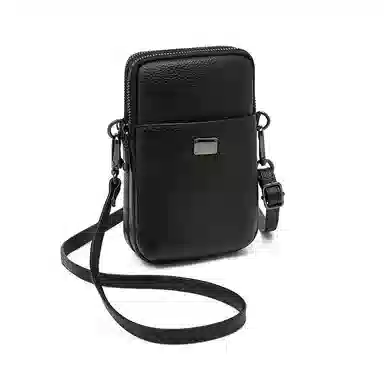 老人头 简约时尚优雅日常通勤纯色 牛皮 单肩斜挎包 女款 多色