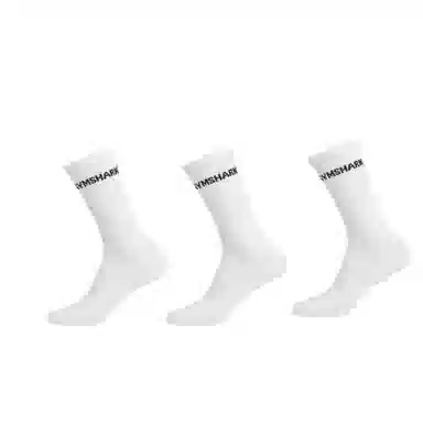 GYMSHARK Lite Crew Socks 3pk 3