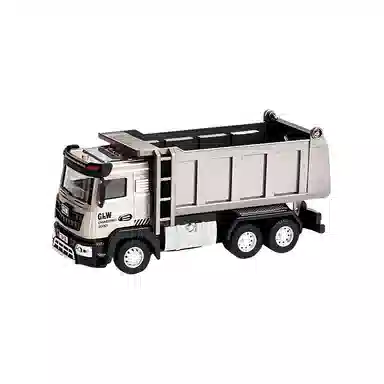 咕轹 钢力威合金铲车工程车压路车滑行叉车铲雪推土机 成品模型