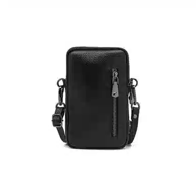 老人头 简约时尚优雅日常通勤纯色 牛皮 单肩斜挎包 女款 多色