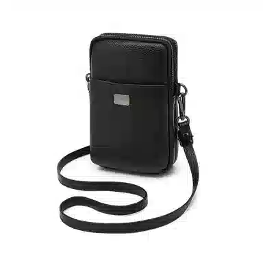 老人头 简约时尚优雅日常通勤纯色 牛皮 单肩斜挎包 女款 多色