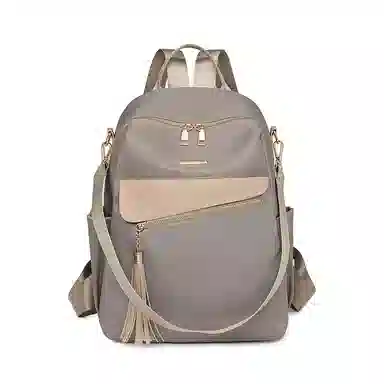 江麒 百搭时尚潮流 尼龙 双肩包 女款 多色