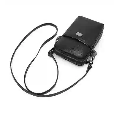 老人头 简约时尚优雅日常通勤纯色 牛皮 单肩斜挎包 女款 多色