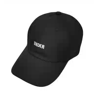 艾佳微 港风休闲韩版简约字母刺绣弯檐学生遮阳帽 棉 鸭舌帽 男女同款情侣款