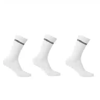 GYMSHARK Lite Crew Socks 3pk 3