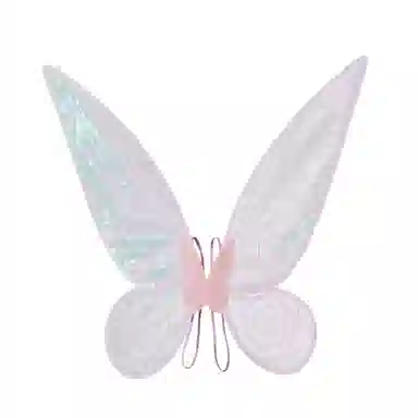 咕轹 炫彩蝴蝶翅膀 天使精灵翅 玩具