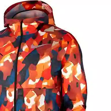Nike Camo Windbreaker Jacket