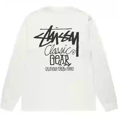 Stussy CLASSIC GEAR LS TEE PIGMENT DYED T