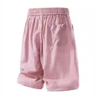 北极绒 美式复古轻薄宽松直筒透气运动五分裤休闲短裤 男款