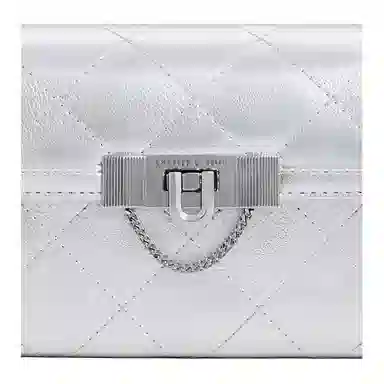 Charles & Keith Quilted Chain Shoulder Bag