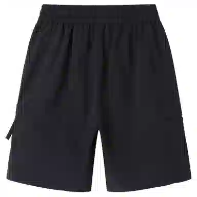 大卫贝肯 美式高街简约字母户外运动通勤宽松百搭潮流舒适个性直筒机能工装五分休闲短裤 男女同款