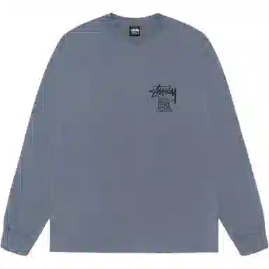 Stussy CLASSIC GEAR LS TEE PIGMENT DYED T
