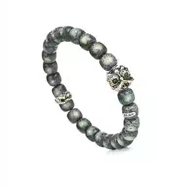 钰澜文玩 瑞兽系列「狮来运转·双狮生财」 星月菩提 手串 男女同款情侣款