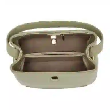 百思图 简约通勤时尚 人造革 手提包 小号 女款 多色