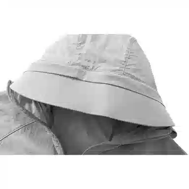 王者荣耀 鲁班七号星空梦想款户外纯色薄款透气速干纯色反光银拉链帽檐宽松连帽休闲防晒服 男女同款