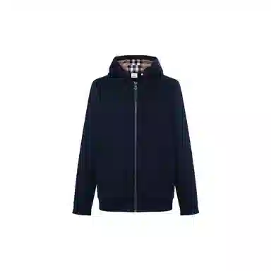 Burberry Hooded Jacket Navy