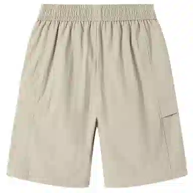 大卫贝肯 美式高街简约字母户外运动通勤宽松百搭潮流舒适个性直筒机能工装五分休闲短裤 男女同款