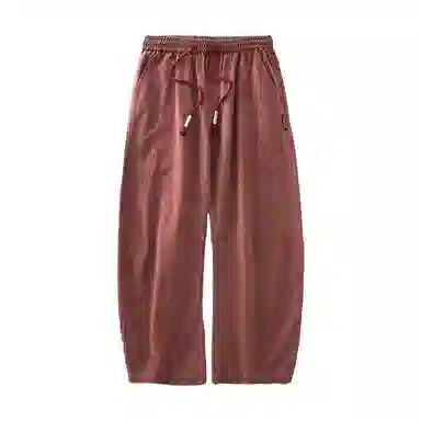 杜克恩 美式重磅宽松弯刀工装裤 男款