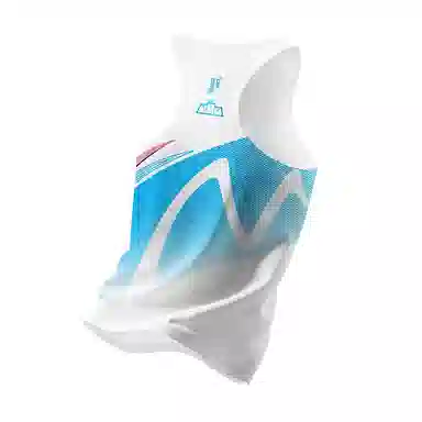 音速猫 上瘾跑步田径竞速无袖轻薄透气速干运动背心 男女同款