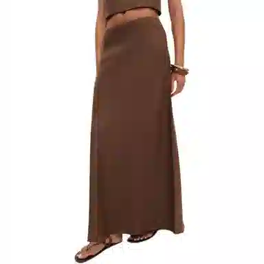 REFORMATION Bella Linen Skirt