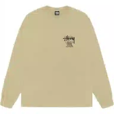 Stussy CLASSIC GEAR LS TEE PIGMENT DYED T