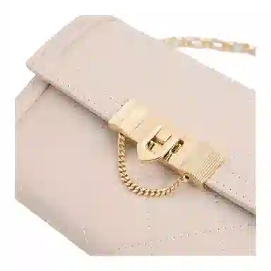 Charles & Keith Quilted Chain Shoulder Bag