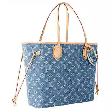 LOUIS VUITTON NEVERFULL MM Logo Monogram Tote