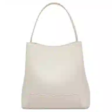 百思图 简约通勤时尚 人造革 手提包 小号 女款 多色