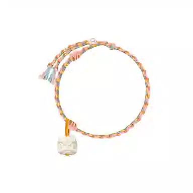 希遇 五彩绳 醒狮新中式  国潮轻奢小众设计高级质感 好事发生 #好运 织物 手绳 男女同款情侣款