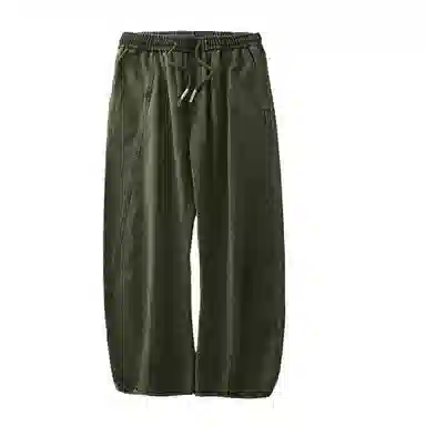 杜克恩 美式重磅宽松弯刀工装裤 男款