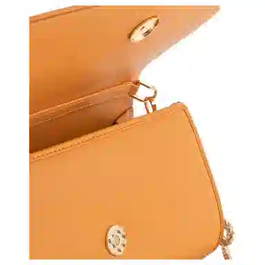 上海故事 新中式国风宋锦高级 手拿包 桑蚕丝 常规 女款 阳光橙