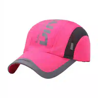 梦特娇 纯色网眼夏天出行 涤纶 棒球帽 男女同款情侣款