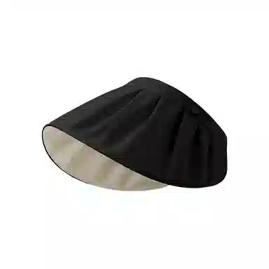 稻草人 夏季防紫外线空顶太阳帽 韩系百搭显脸小 大帽檐 可折叠 涤纶 防晒帽 女款