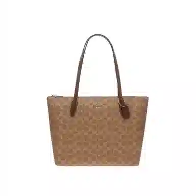 COACH Zip Top Tote 30