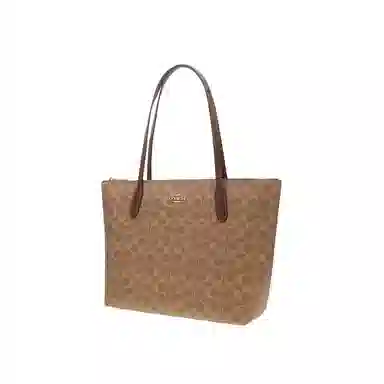 COACH Zip Top Tote 30