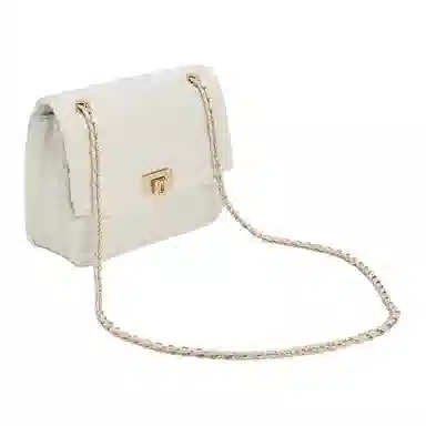 CHARLES&KEITH Quilted Chain Shoulder Bag Medium