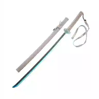 悦米乐 充电发光刀剑死神袖白雪木刀 练习道具 成品模型