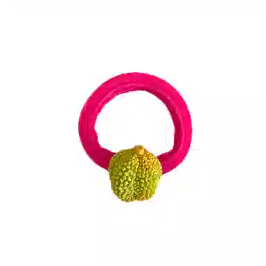 蒙妮 可爱水果橡皮筋头绳 树脂 发绳 男女同款情侣款