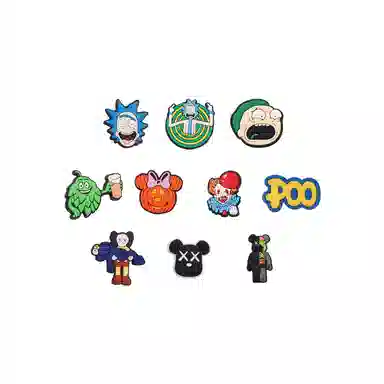 ZANC crocs DIY10 PVC