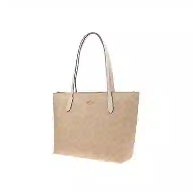 COACH Zip Top Tote 30 Logo Tote