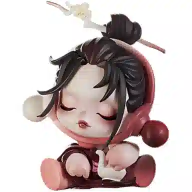 POP MART Skullpanda Frost Leaf Autumn Red