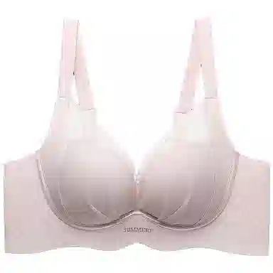 润微 小胸聚拢显大调整型无痕内衣缎面收副乳提拉防下垂无钢圈文胸 女款