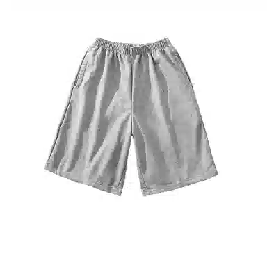 北极绒 韩版潮流百搭宽松直筒运动五分裤休闲短裤 男款