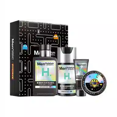 曼秀雷敦吃豆人 卓曜组合男士护肤套装 深层清洁修护